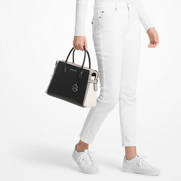 Micheal Kors Colour Block Satchel. Black, white and grey. Never worn. - Picture 9 of 9